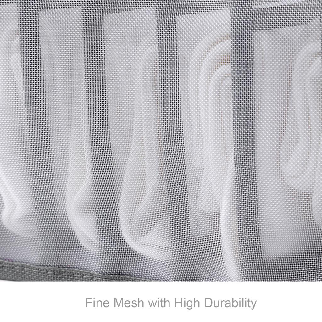 Foldable Underwear Storing Box Home Use Storage Drawer Divider Mesh Grid Organizer for