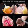 Practical Fruit Opener Fruit Peeling Tool Stainless Steels Grapefruit Peeler Vegetables Peeling Cutter Kitchen Tool