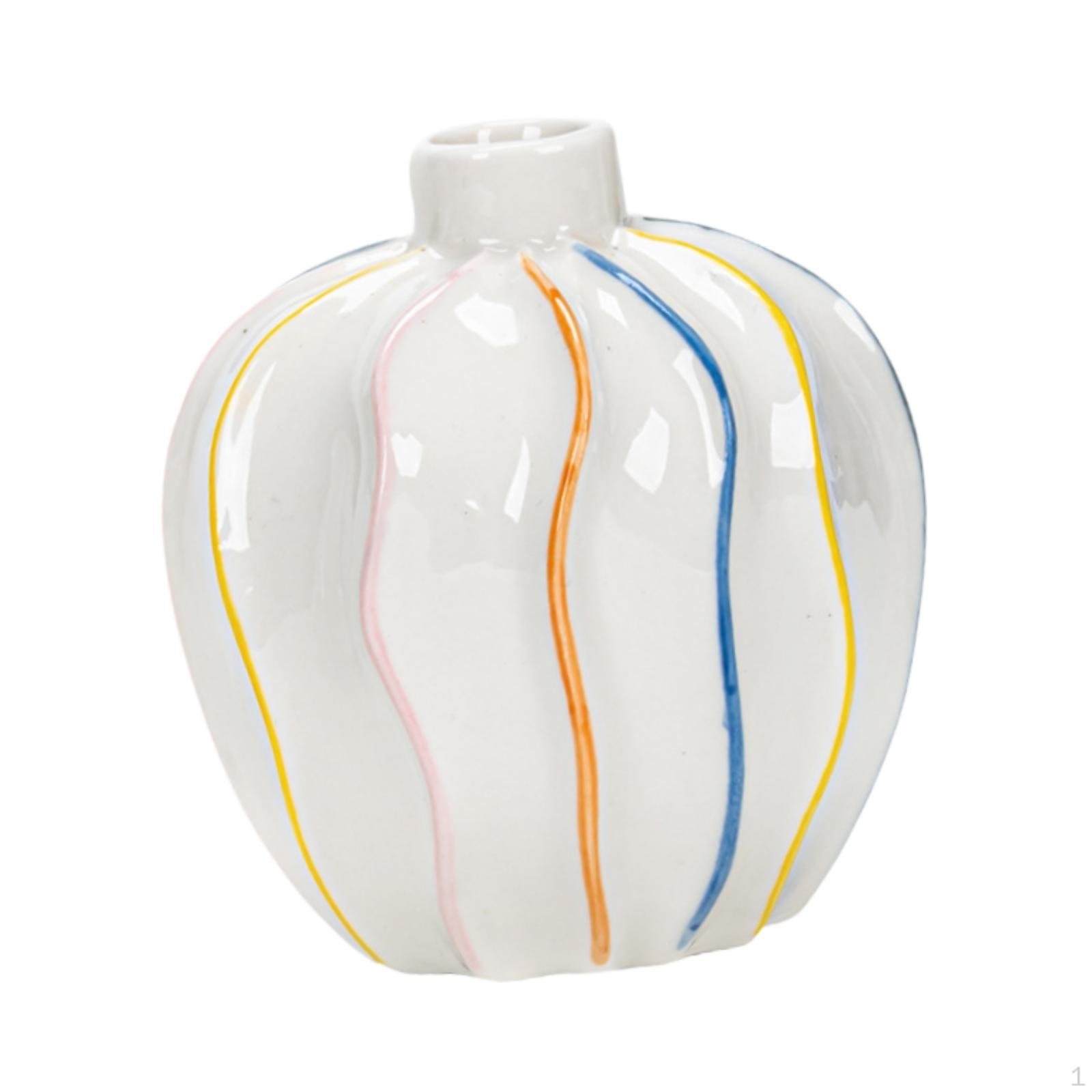 

Керамический кувшин для цветочной композиции и сухоцветов Домашний декор narrow mouth