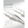 Tweezers for Grafting Eyelashes, Effortless Hair Removal, Specialized for Beauty Salons, Labor-Saving Stainless Steel Eyelash Clip Tool for Beginners