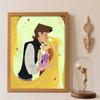 Diamond Painting Kit Tangled Rapunzel Flynn 5D Diamond Art Home Decor Creative Handmade Gift