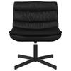 Swivel Chair Black 63 x 75 x 76 cm PU