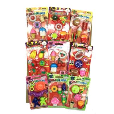 Cartoon Simulation Modeling Eraser Students Children's Day Kindergarten Graduation Gift Animal Fruit
