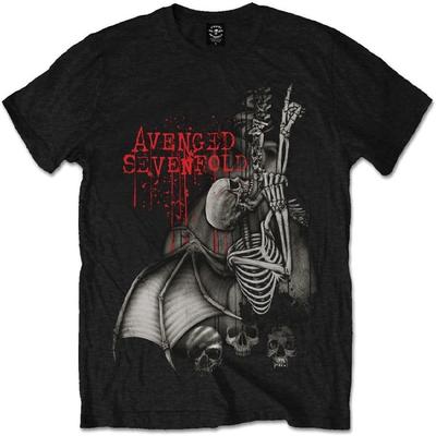Avenged Sevenfold Unisex Erwachsener Wirbelsäulen-Kletterer T-Shirt (XXL) (Schwarz)