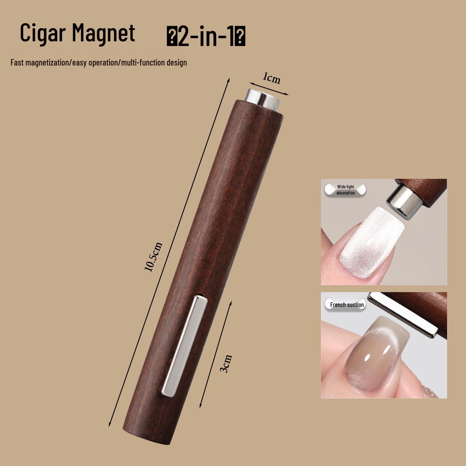 Nail Art 3-in-1 Cat Eye Magnetic Gel with Strong Magnetic Force