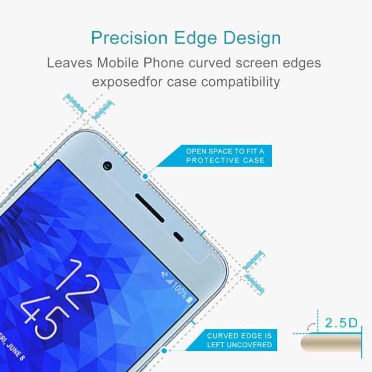 9H 2.5D Tempered Glass Film for Galaxy J3 (2018)