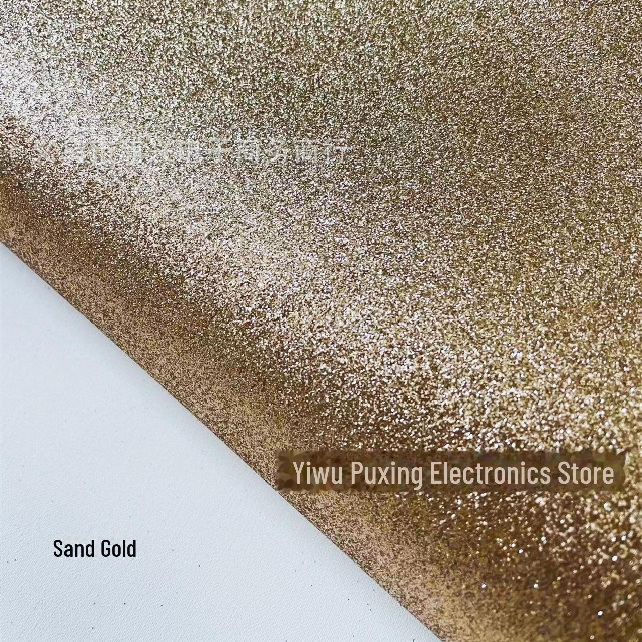 

Блестящая ткань из искусственной кожи с градиентной радугой и золотисто-серебряными блестками