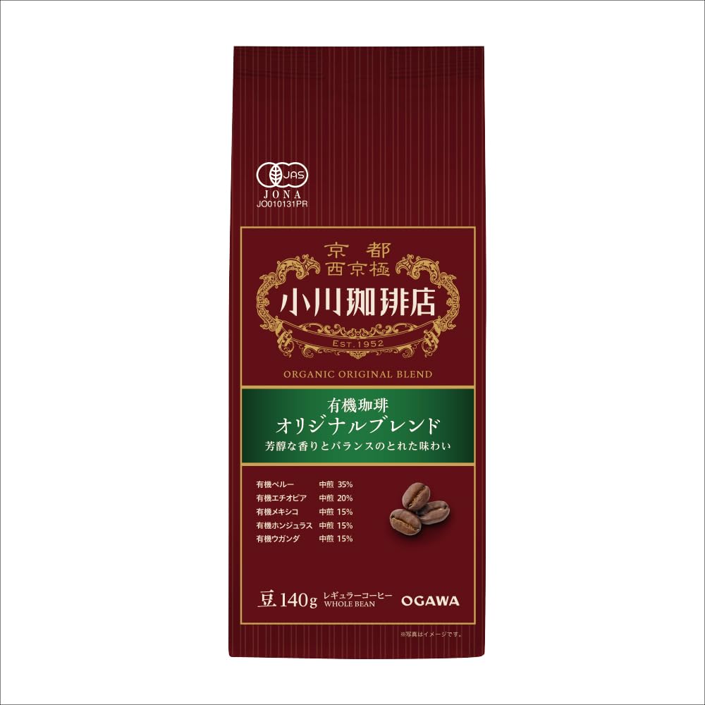 

Кофейня Ogawa Органический кофе Оригинальный бленд Зерна 140 г x 3 штуки