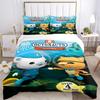 Octonauts Adventure Underwater Print 3Pcs Bedding Setduvet Cover With 2 Bedropillowcase Home Birthday Gift