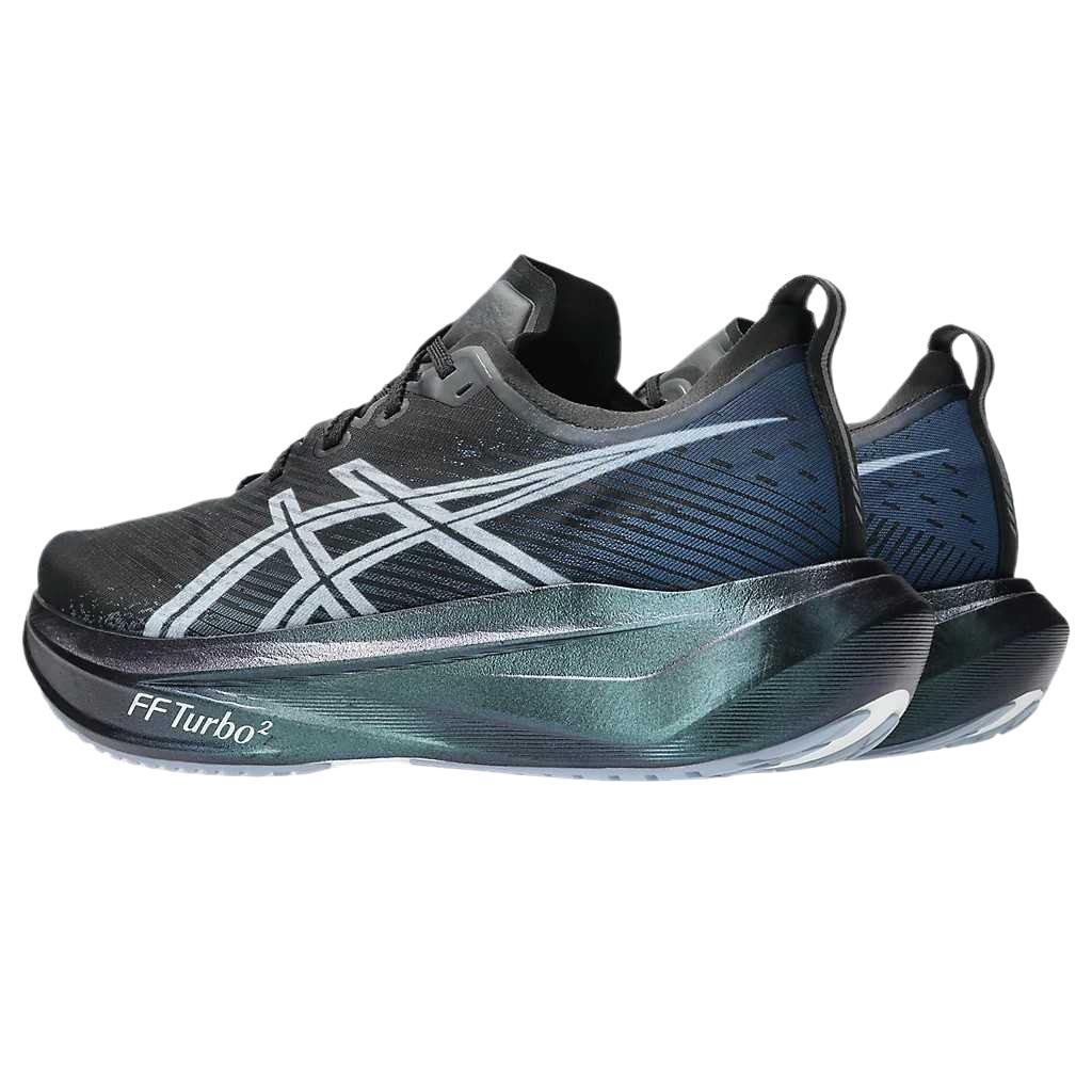 Asics Megablast Confortáveis Elásticos de Amarrar Absorção de Choque Respiráveis Rebound Sapatos de Corrida Tênis Unissex 1013A170-001