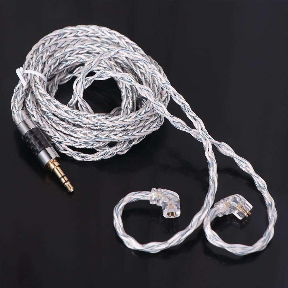 Uparade Cable KZ Earphones Cable 784 Cores Headset Wire KZ KZ Headphone Cord  For KZ ZS10 PRO