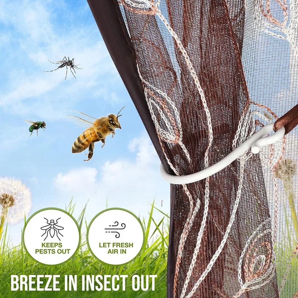 Summer Magnetic Curtain Screen Mesh On The Door Mosquito Net Anti Fly Insect Door Mesh Automatic Closing Large Size Mosquito Net
