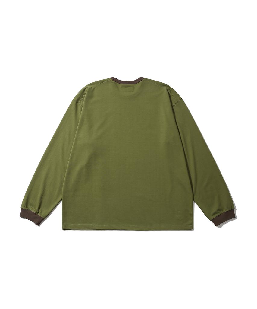 HUMOROUS ACCOUNT Iwi L/S Tee / Mustard Green