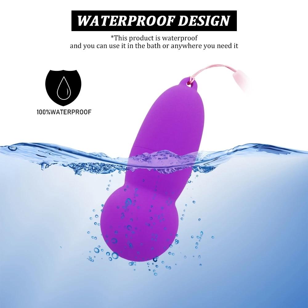Egg Vibrator Magic Wand Clitoral Stimulator G-spot Massager Female Sex Toy
