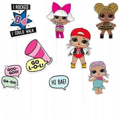 Lol Surprise Photo Props, 8 Pcs.
