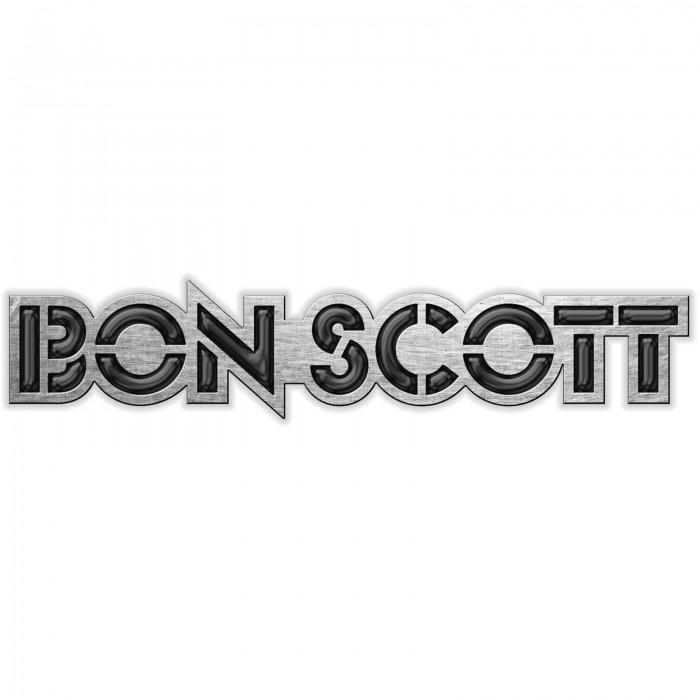 Bon Scott Enamel Logo Badge