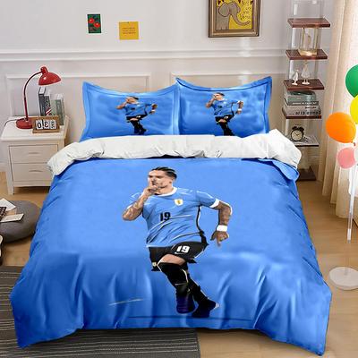Soccer Player In Uniform. Bedding Sets Duvet Cover Sets Duvet Covers Pillowcases(1* Duvet Cover 2* Pillowcases Without Duvet Insert)