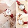 Ladies Watch Women'S Diamond-Encrusted Light Luxury Business Watch Women'S Belt Waterproof Quartz Watch 9846