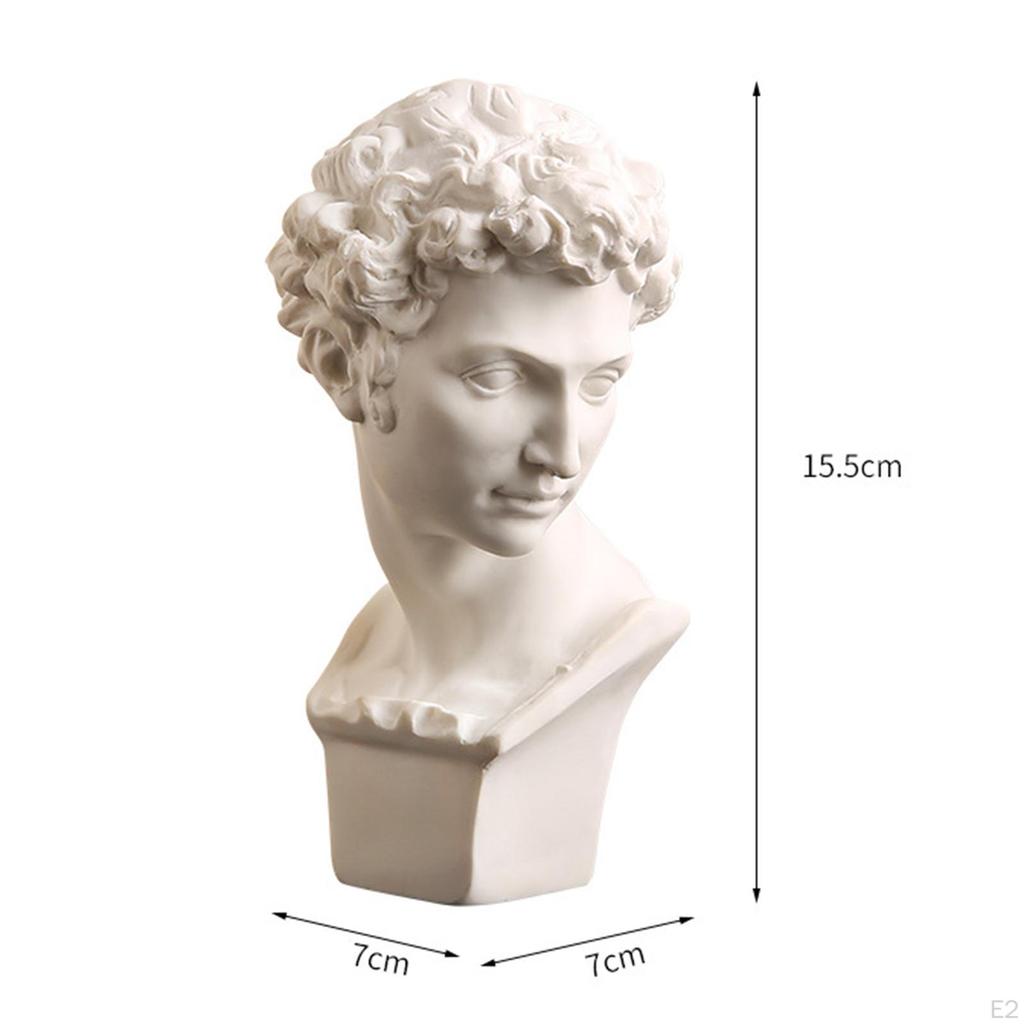 Greek Character Figurines Artcrafts Birthday Gift Roman Practical Collectibles Resin Statue Retro