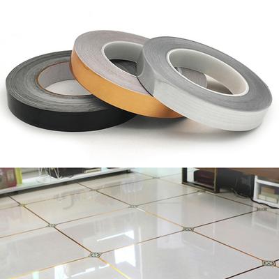 Home Schlafzimmer DIY Boden selbstklebende Fliesen Naht Lücke dekorative Band Wandaufkleber