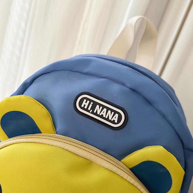 Oxford Small Bag Children's Cartoon Backpack Large Capacity Lightweight Kindergarten Schoolbag