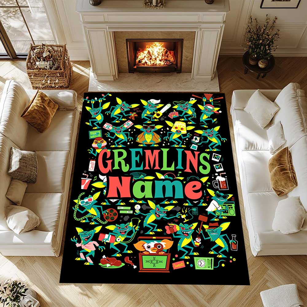 Warner Bros. Movies (17) Customize your name rug, office chair cushion, home bedroom living room gift.