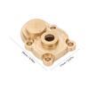 2Pcs RC Car Front Rear Axle Gear Cover Brass Accessory for FMS FCX 24 1/24 Climbing Crawler