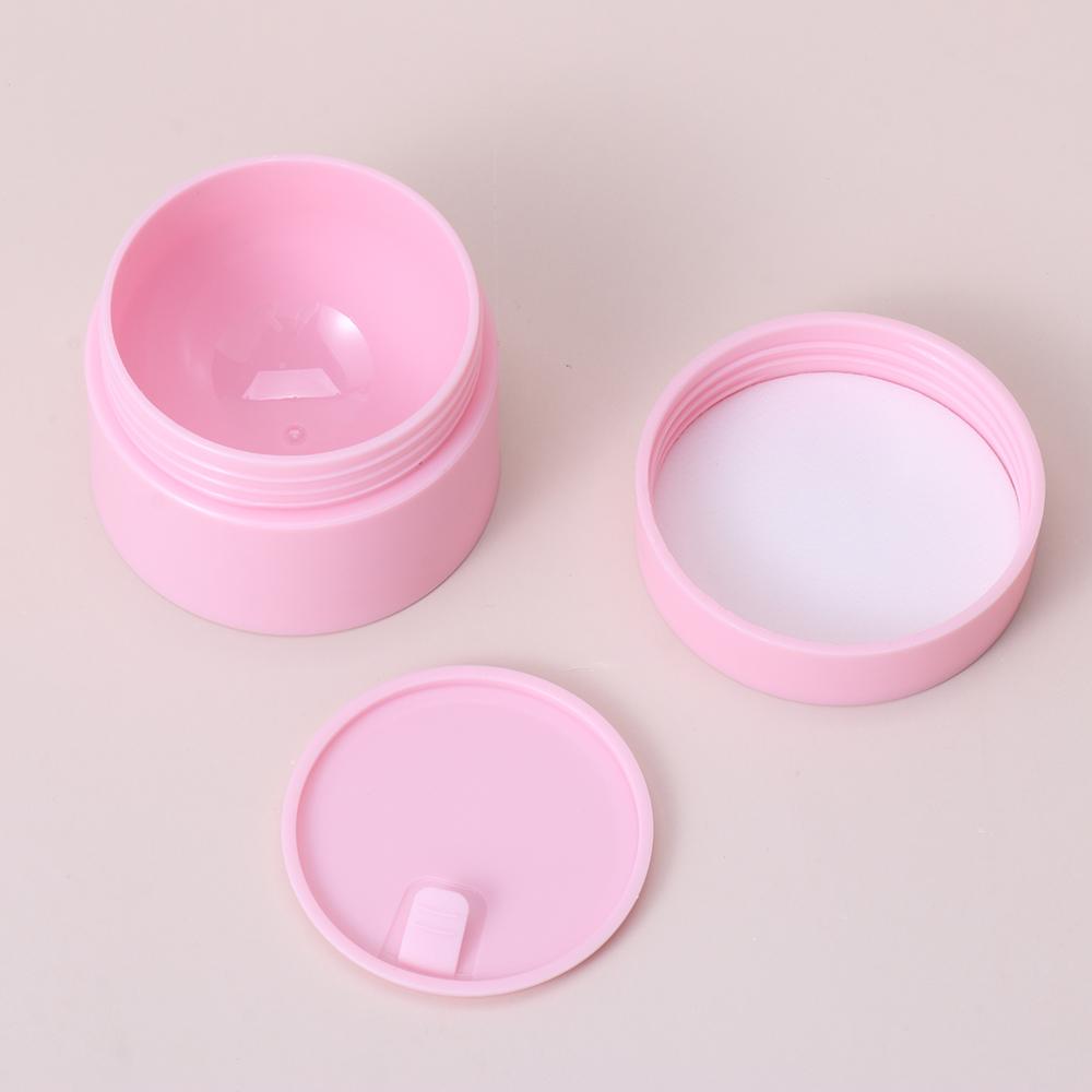Empty Cosmetic Jar Makeup Container Round Refillable Bottles Face Cream Eyeshadow Gel Suncreen Perfume Travel Plastic Pots