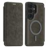 Business Leather Flip Case For Samsung Galaxy S25 S26 Ultra S25 Edge A56 A36 Magnetic Magsafe Built-in Card Slot PU Back Cover