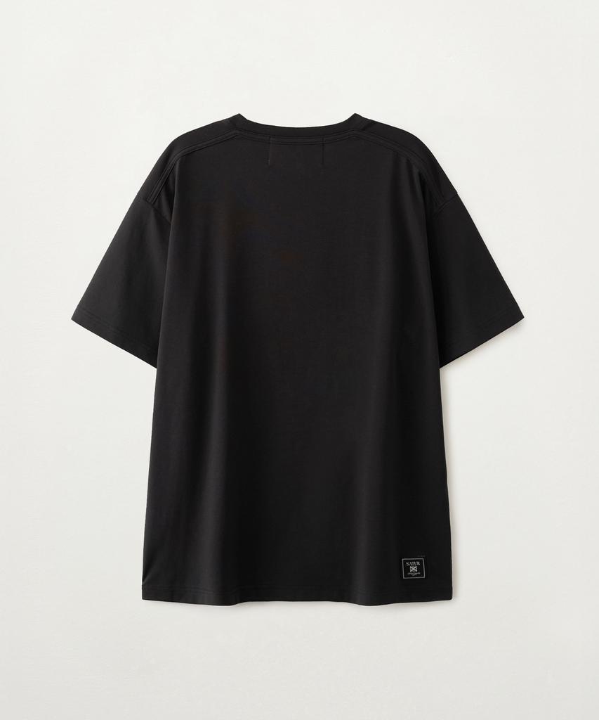 Seteo Rewind Graphic Short Sleeve T-Shirt Black