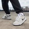 Nike Women's Lightweight Leather Sport Shoes with Winter Flat Rubber Sole - NIKE DUNK LOW HV180