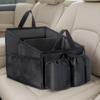 Back Seat Organizer Multi-Compartment Foldable Organization Caddy Interior Organizer Accessories For Toys Tissues Snacks Drinks