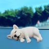 Action Figures, Small Dog Model, Miniature Resin Animal Statues, Desktop Decoration for Toys