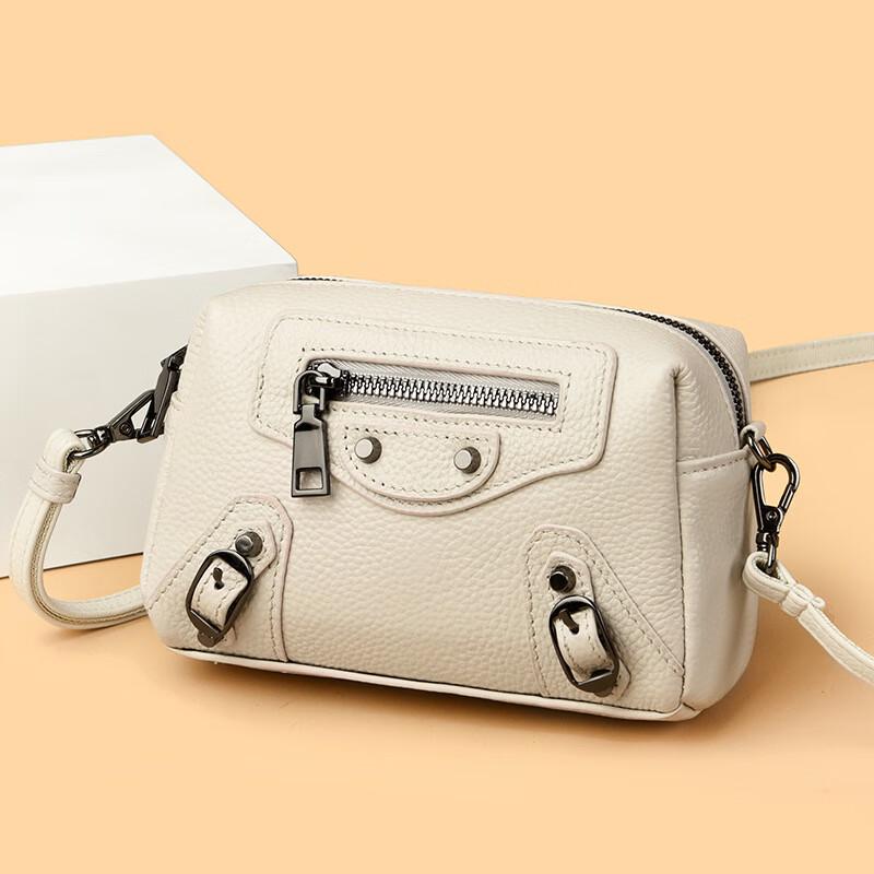 REWELL Women's Genuine Leather Small Crossbody Phone Bag