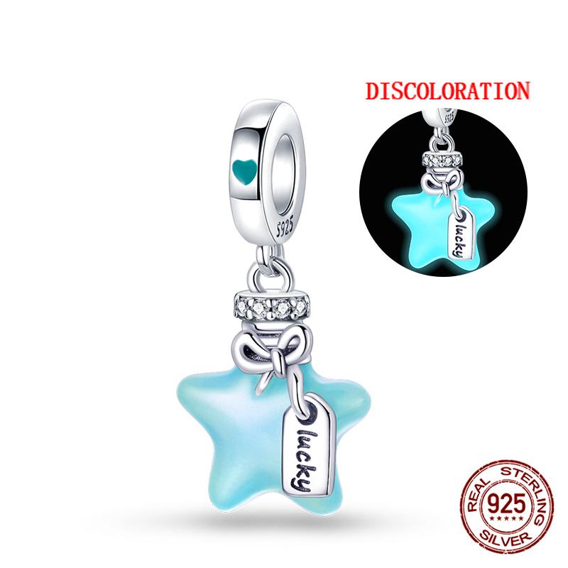 Luminous Copperstars And Moon Charms Fitoriginal Bracelets Diy Jewelry Making For Women Gift