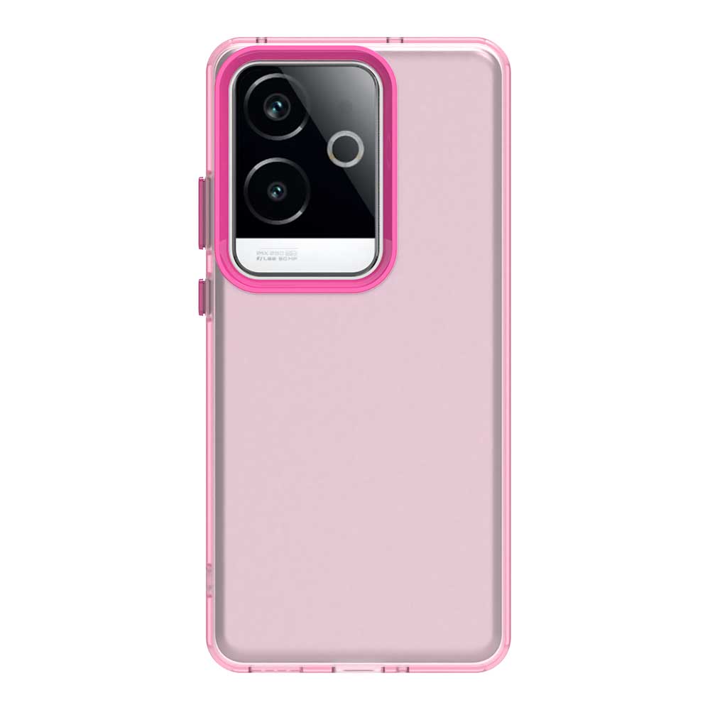 Frosted Case For Realme GT6 China Cover Realme GT6 Fundas Coque Matte Translucent PC TPU Edge Back Phone Bumper Realme GT6