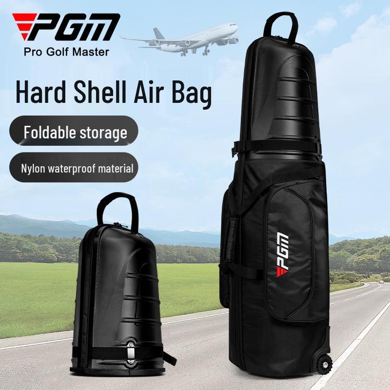 Borsa da Viaggio Rigida PGM Golf con Ruote - Unisex Anti-Collisione per Check-in in Aereo