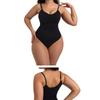 Seamless Shapewear Bodysuit Tummy Control Butt Lifting Plus Size Sling Thong Bodyshaper