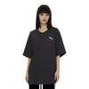 Puma Her Structured Round Neck Solid Color Simple Short Sleeve T-Shirt Women Tops Black 686325-01