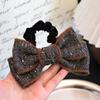 Large DIY Bow Ponytail Holder for Kids - Autumn/Winter Fragrance Style Hair Tie