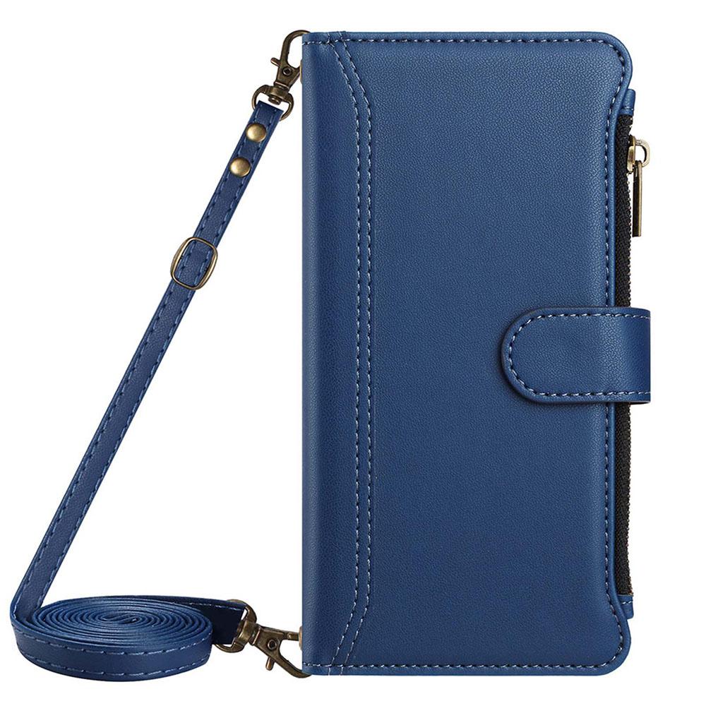 Card Wallet Phone Cover For Moto G67 Power G86 G85 G84 G75 G57 G56 G55 G54 G53 G45 G35 Leather Case Wrist Strap Crossbody Shell