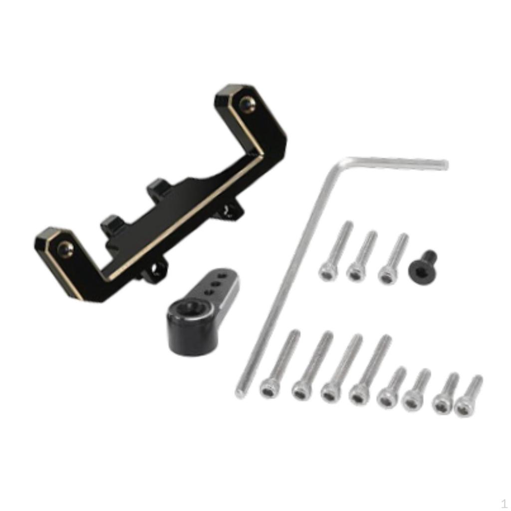Set braț suport servo RC din alamă, servomecanism cu Axi0006