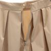 FOXEY NEW YORK Made In Japan Mimole Length Flare Skirt 40 Beige Women Used