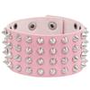DIEZI Punk Vintage Gothic Goth Men Wrap Bracelet For Women Harajuku Black PU Leather Rivet Charm Bracelet Bangles Jewelry