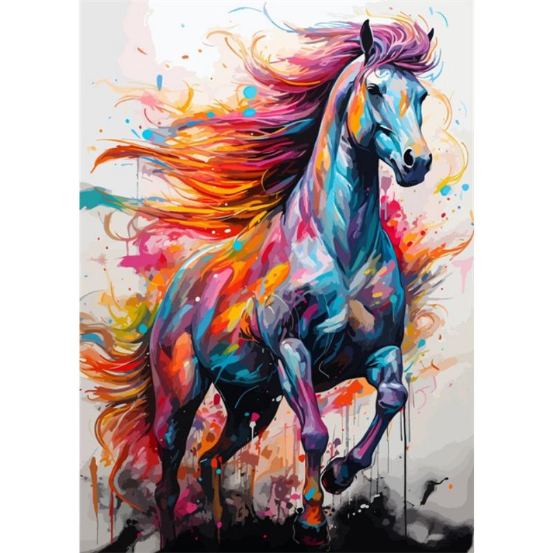 Watercolor Animals Canvas Paintings Rhino Cat Owl Panda Lion Tiger Wild Animals Grafffiti Art Posters Prints Home Decor Wall Art