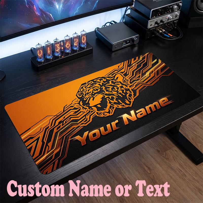 Hull FC Customized Name Text Mouse Pad, Large Desk Mouse Mat Personalized Home Office Present