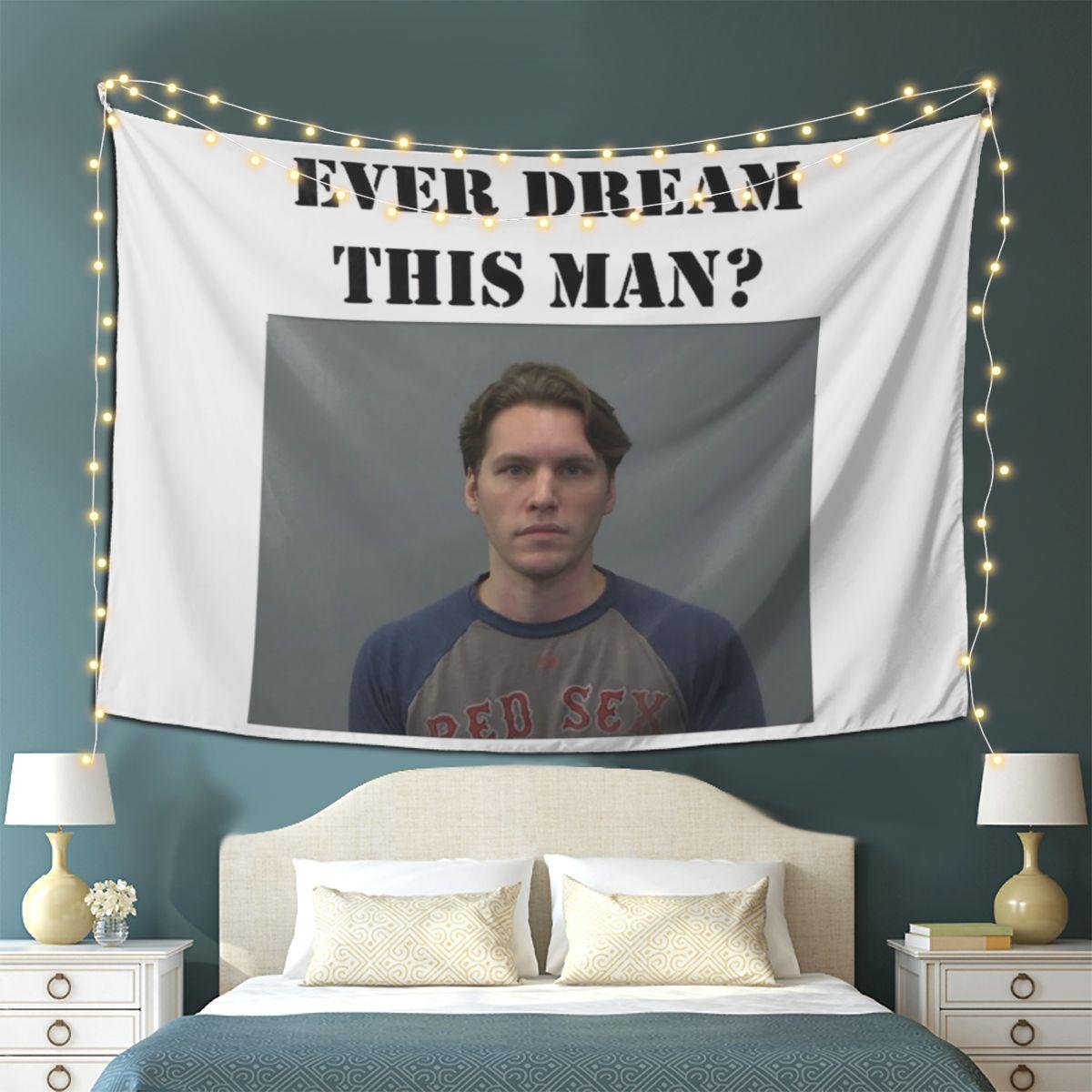 Ever Dream This Jerma Tapestry Wall Hanging Aesthetic Home Decoration Tapestries for Living Room Bedroom 100X70CM