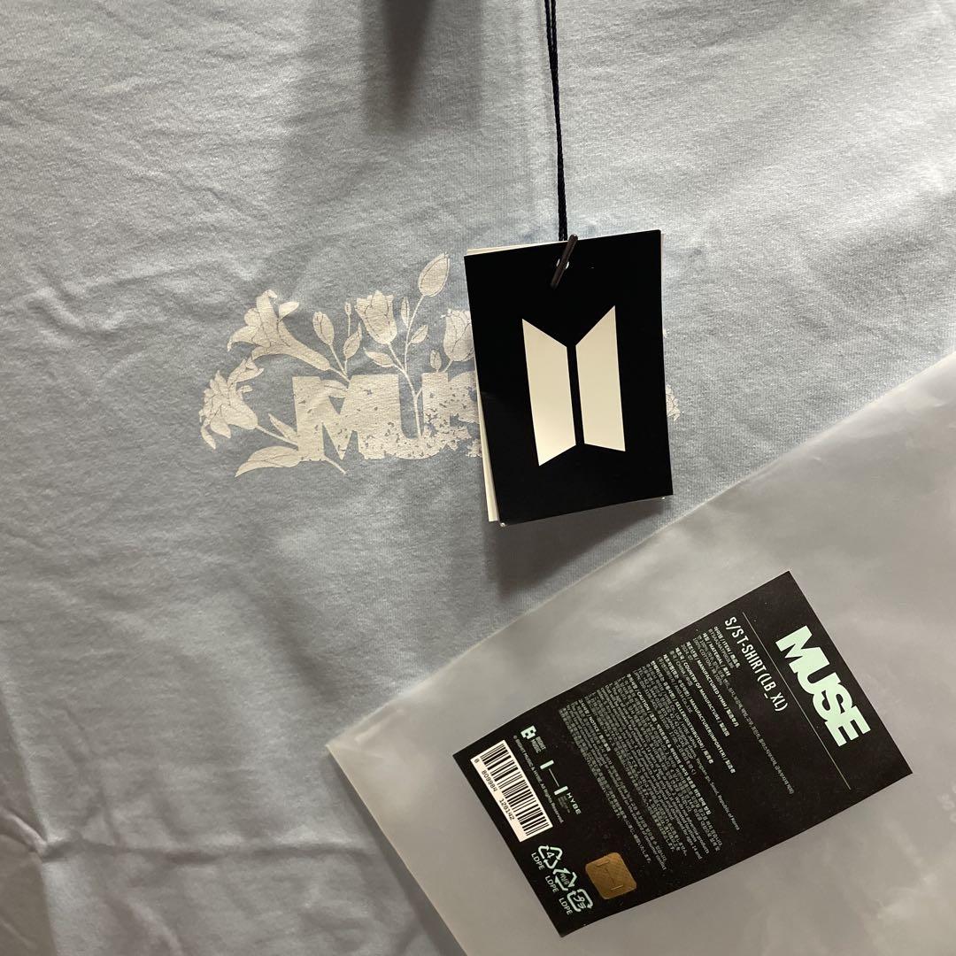 

[Б/У] Футболка BTS Jimin MUSE с цветочным принтом LB/XL