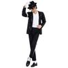 Jackson imitation costume MJ star same suit Halloween costume Jackson cos costume