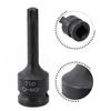 1/2inch Hex Torx Screwdriver Bit Socket Impact Drive Socket Adapter Head T20-T100 Pneumatic Socket Adapter Hand Tools